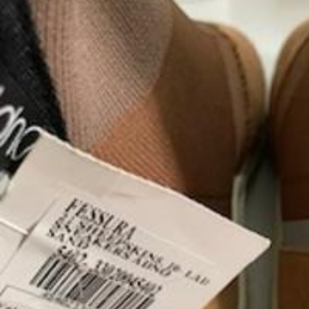 Adno 5.10 Sheepskin Sand Brown High Top Knit Sneakers - Picture 2 of 6